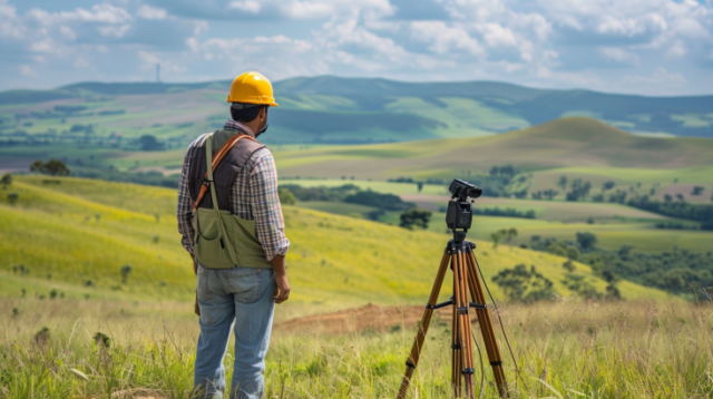 Qual a diferença entre topografia e agrimensura?